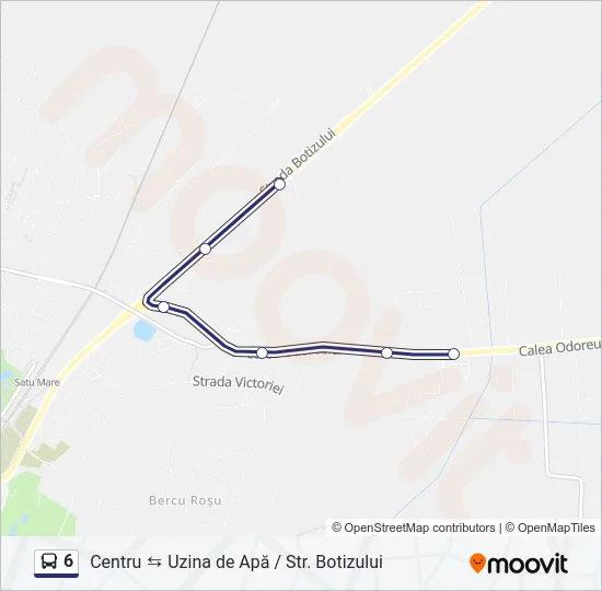 6 Bus Line Map