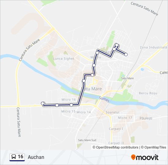 16 Route Schedules Stops Maps Auchan Updated