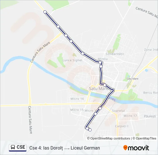 CSE Bus Line Map