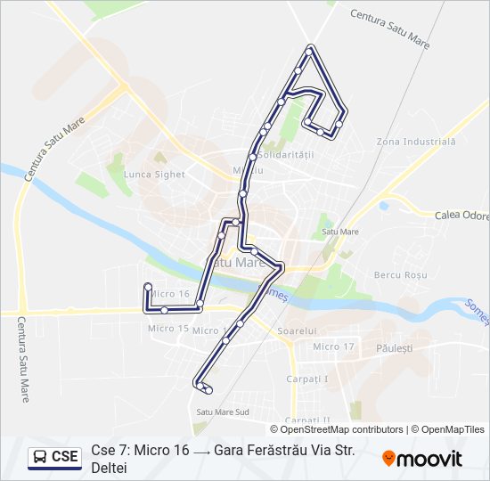 CSE Bus Line Map