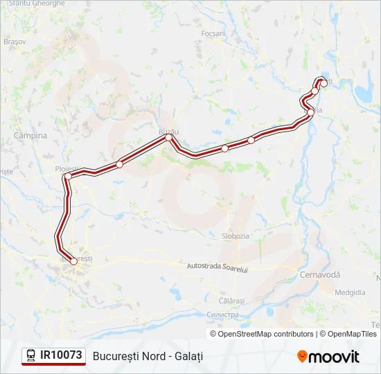 IR10073 Train Line Map
