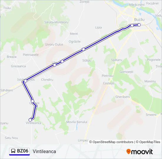 BZ06 Bus Line Map