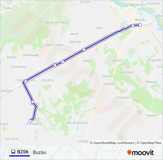 BZ06 Bus Line Map
