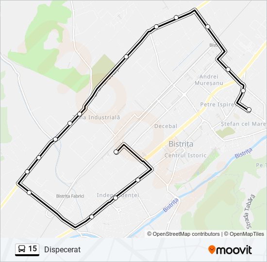 15 bus Line Map