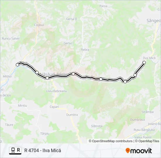 R Train Line Map