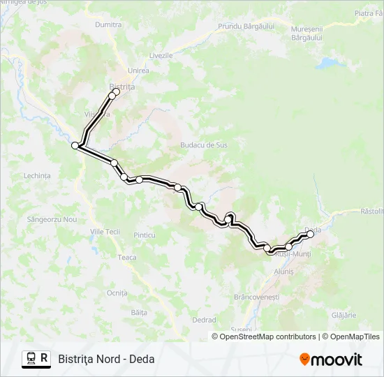 R Train Line Map