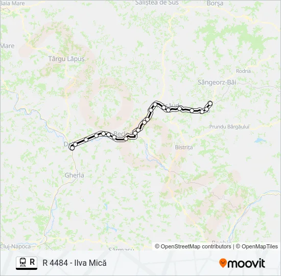 R Train Line Map