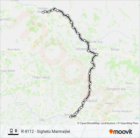 R Train Line Map