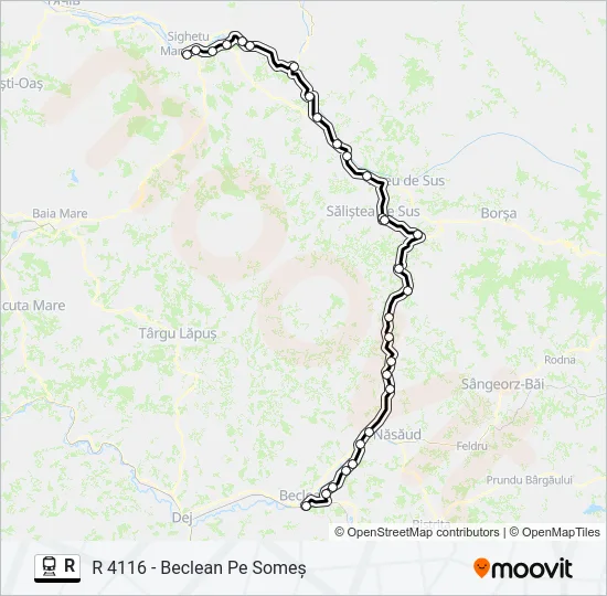 R Train Line Map