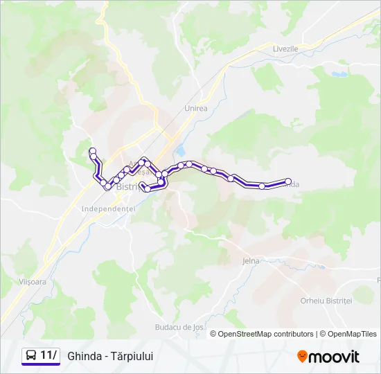 11/ Bus Line Map
