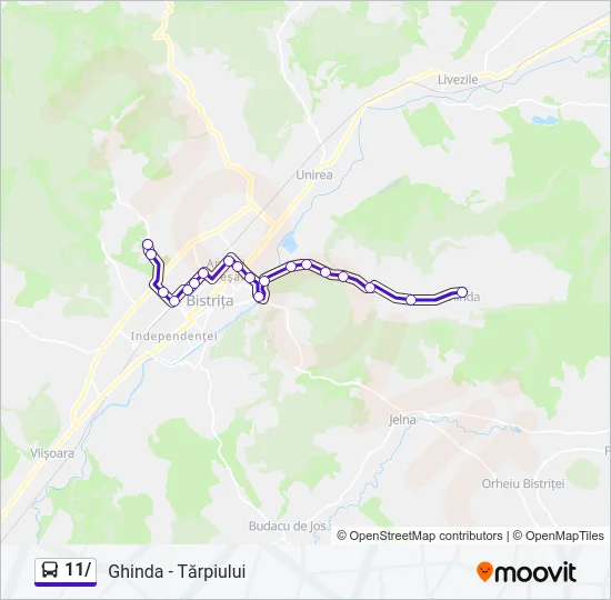 11/ Bus Line Map