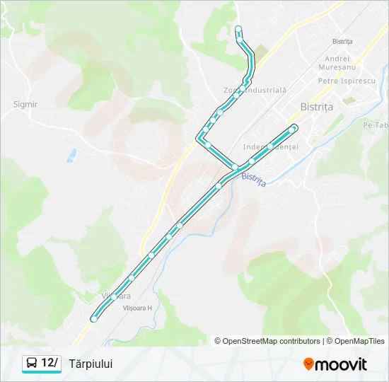 12/ Bus Line Map