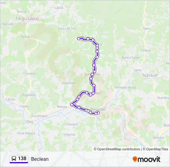 138 Bus Line Map
