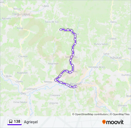 138 Bus Line Map