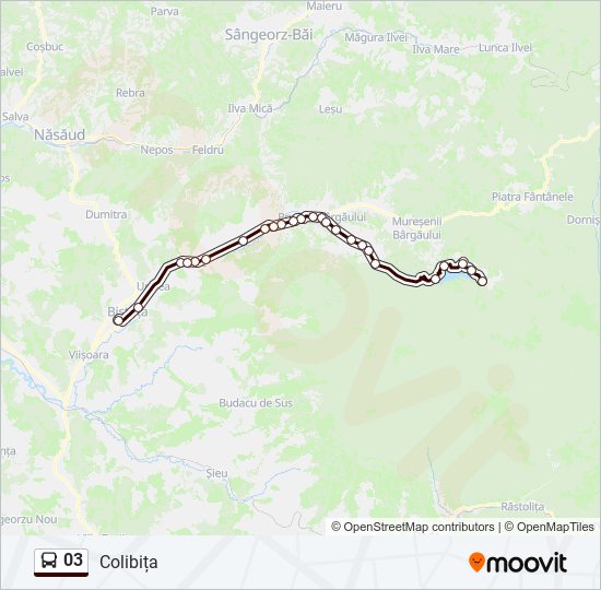 03 bus Line Map