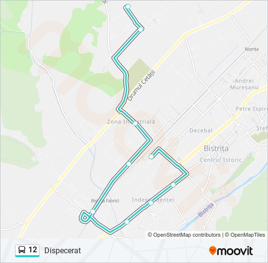 12 bus Line Map