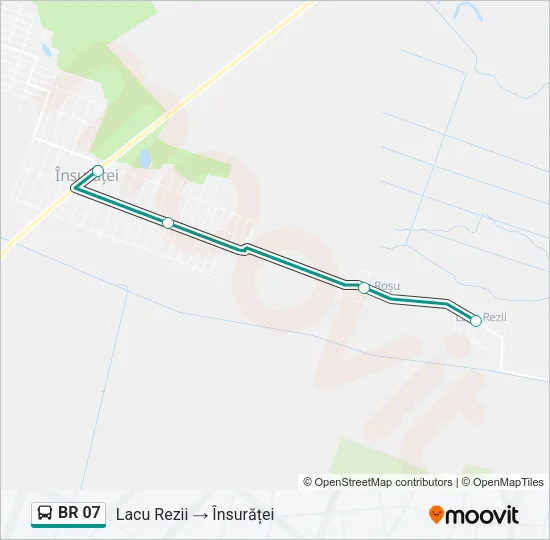 BR 07 Bus Line Map