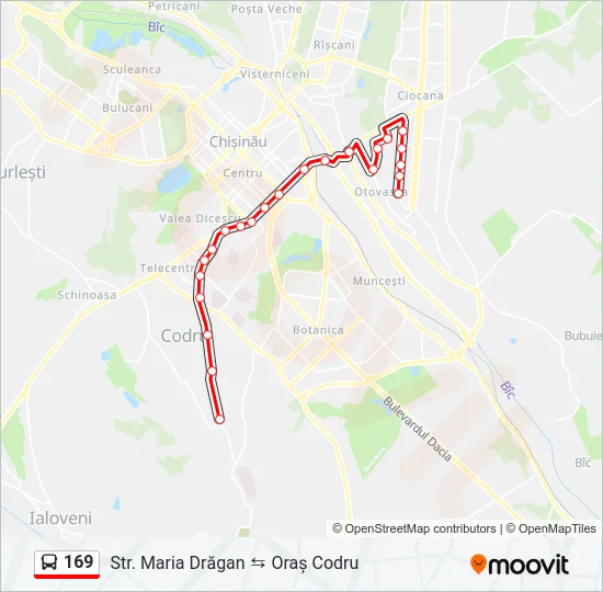 169 Bus Line Map