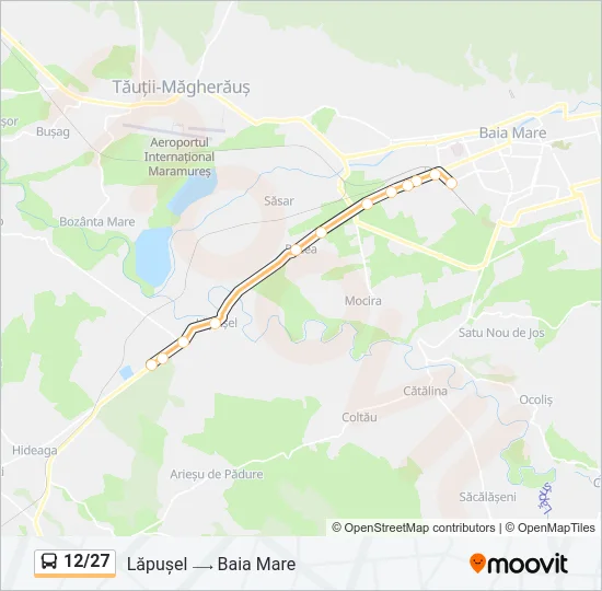 12/27 Bus Line Map