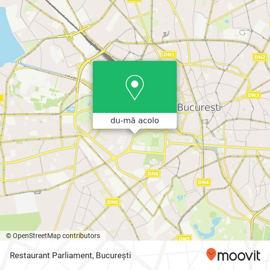 Hartă Restaurant Parliament