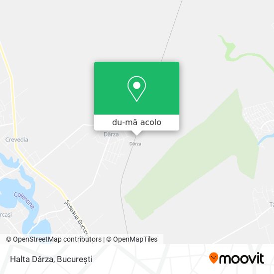 Hartă Halta Dârza