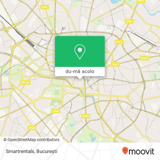 Hartă Smartrentals