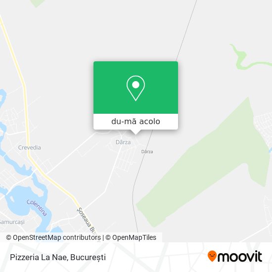 Hartă Pizzeria La Nae