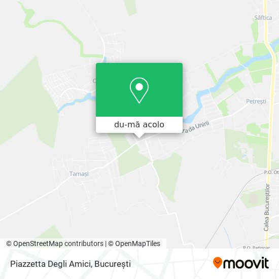 Hartă Piazzetta Degli Amici