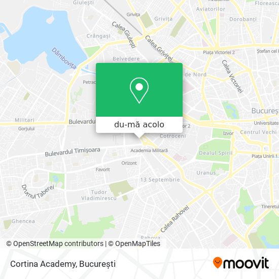 Hartă Cortina Academy