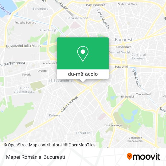 Hartă Mapei România