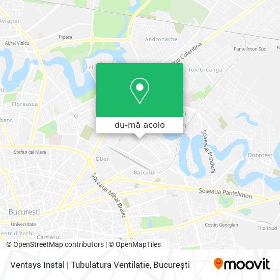 Hartă Ventsys Instal | Tubulatura Ventilatie