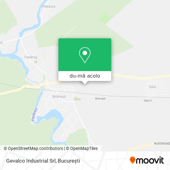 Hartă Gevalco Industrial Srl