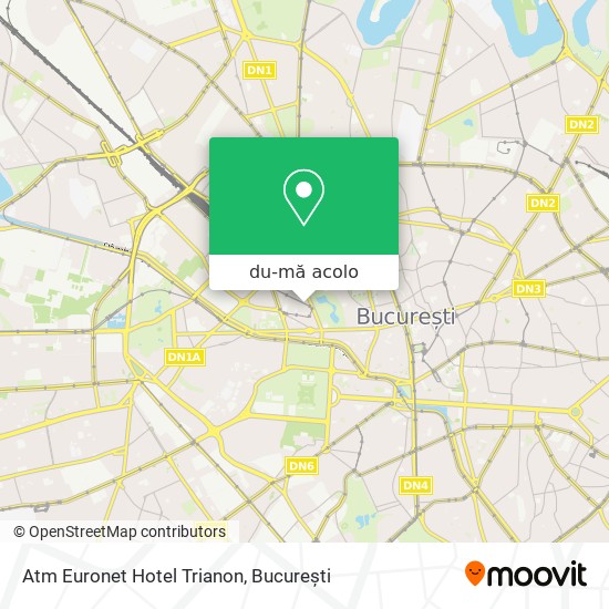 Hartă Atm Euronet Hotel Trianon