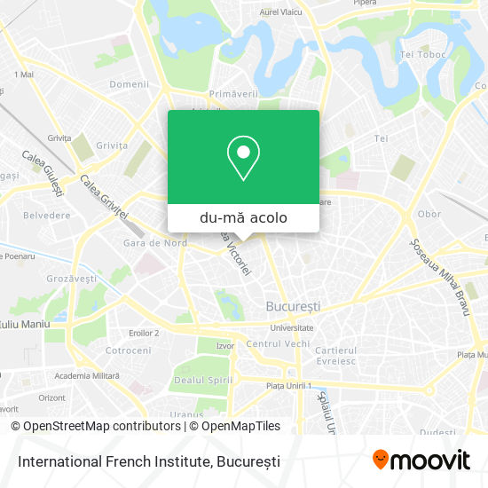 Hartă International French Institute
