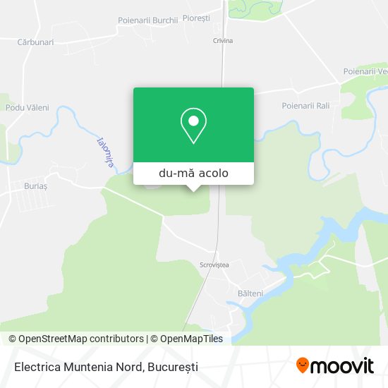 Hartă Electrica Muntenia Nord