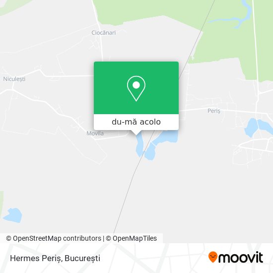 Hartă Hermes Periș