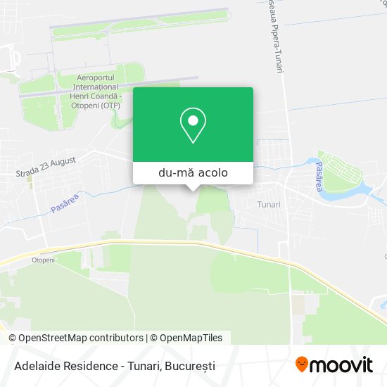 Hartă Adelaide Residence - Tunari
