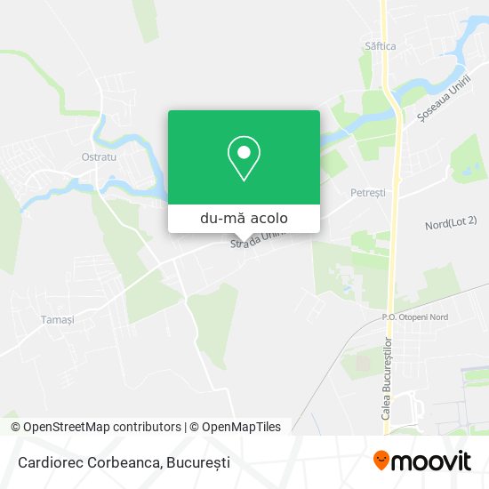 Hartă Cardiorec Corbeanca
