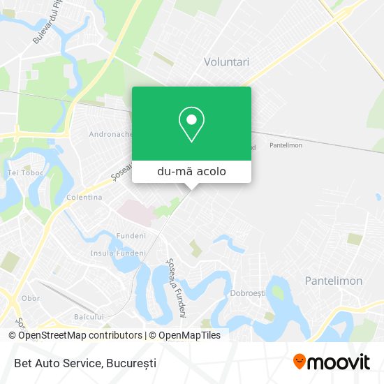 Hartă Bet Auto Service