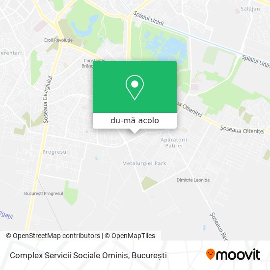 Hartă Complex Servicii Sociale Ominis