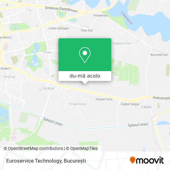 Hartă Euroservice Technology