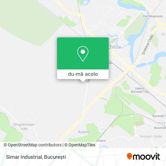 Hartă Simar Industrial