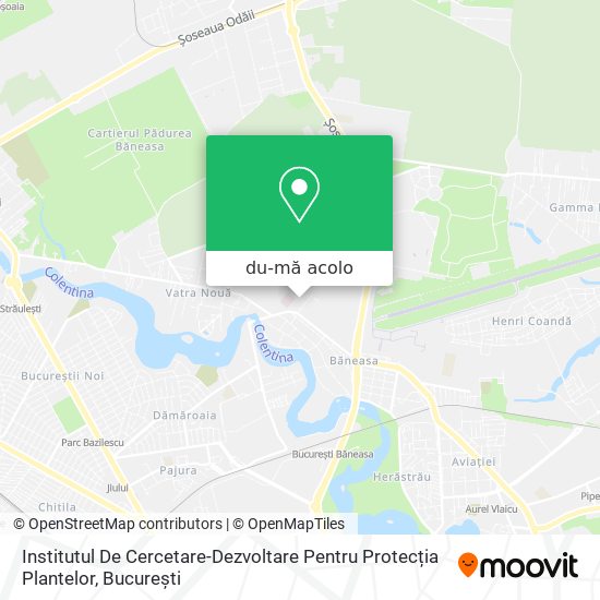 Hartă Institutul De Cercetare-Dezvoltare Pentru Protecția Plantelor