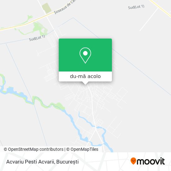 Hartă Acvariu Pesti Acvarii