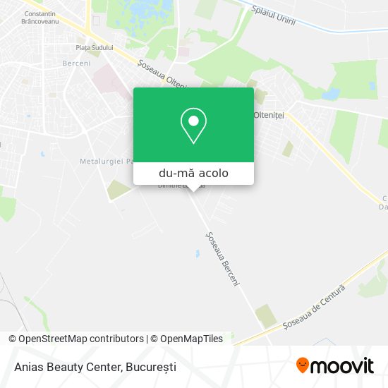 Hartă Anias Beauty Center