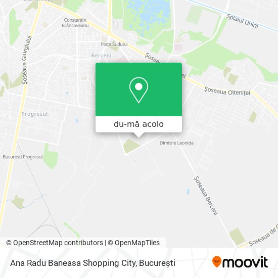 Hartă Ana Radu Baneasa Shopping City