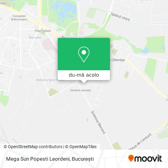 Hartă Mega Sun Popesti Leordeni