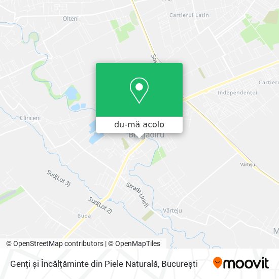 Hartă Genți și Încălțăminte din Piele Naturală