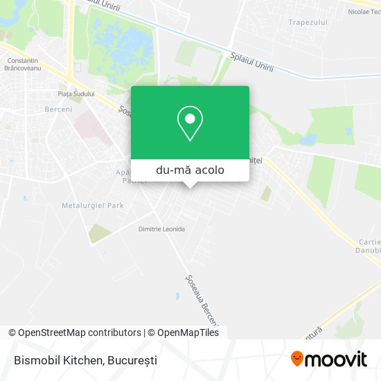 Hartă Bismobil Kitchen