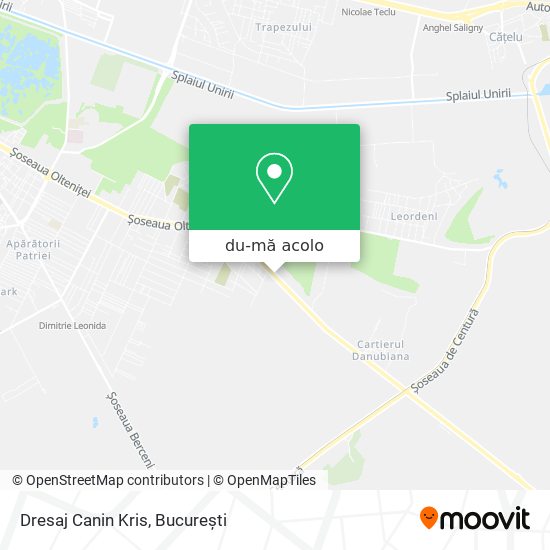 Hartă Dresaj Canin Kris
